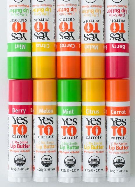 yes to carrots c me smile lip butter mint Natural Lip Balm: Addicted to Lip Balm: Yes To Carrots C Me Smile Lip Butter